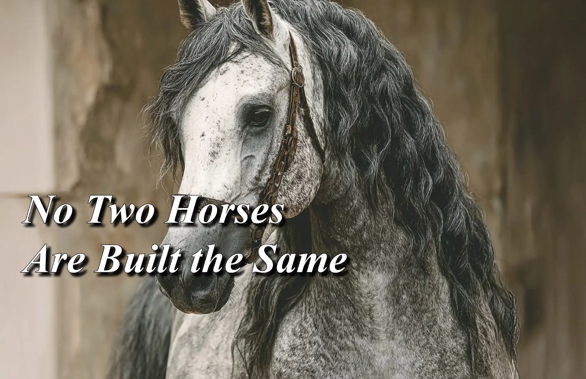 No Two Horses Are Built the Same — And We Haven't Asked What That Means